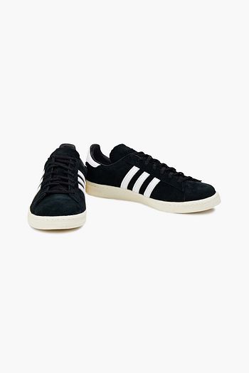 ADIDAS ORIGINALS Campus 80s leather-trimmed suede sneakers