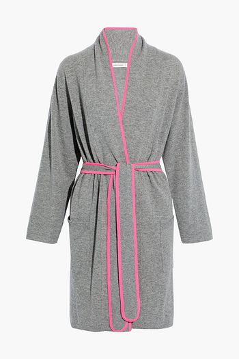 CHINTI & PARKER Belted wool and cashmere-blend robe