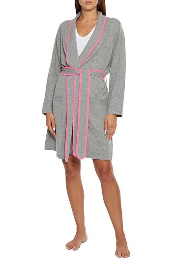 CHINTI & PARKER Belted wool and cashmere-blend robe