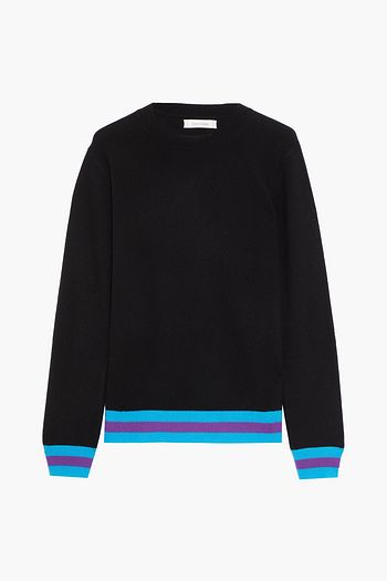CHINTI & PARKER Striped wool and cashmere-blend sweater