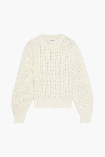 CHINTI & PARKER Open-knit wool and cashmere-blend sweater