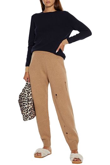 CHINTI & PARKER Two-tone wool and cashmere-blend sweater