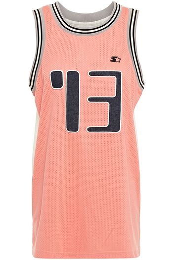 ACNE STUDIOS Tanktop aus Mesh mit Applikationen