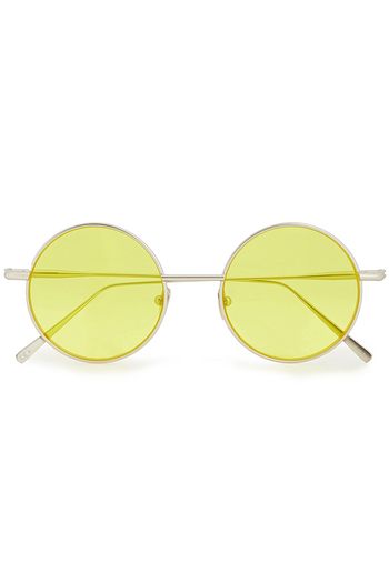 ACNE STUDIOS Round-frame silver-tone sunglasses