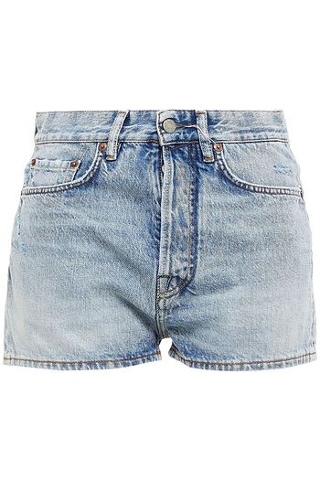 ACNE STUDIOS Faded denim shorts