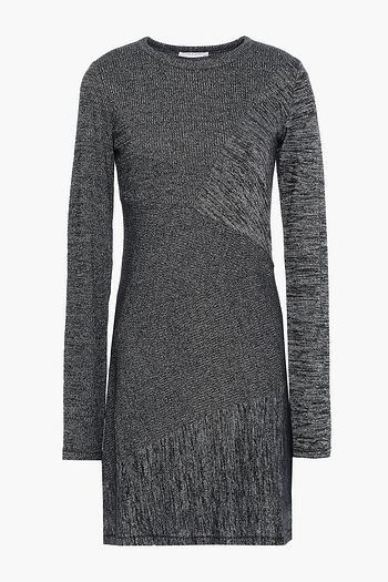 RAG & BONE Marled knitted mini dress