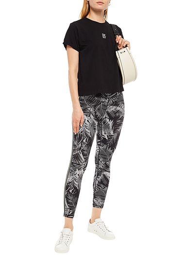 DKNY Printed stretch leggings