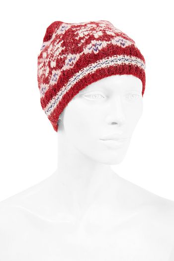 RAG & BONE Brushed intarsia-knit beanie