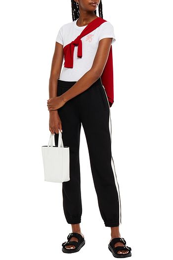 RAG & BONE Zip-detailed jersey track pants