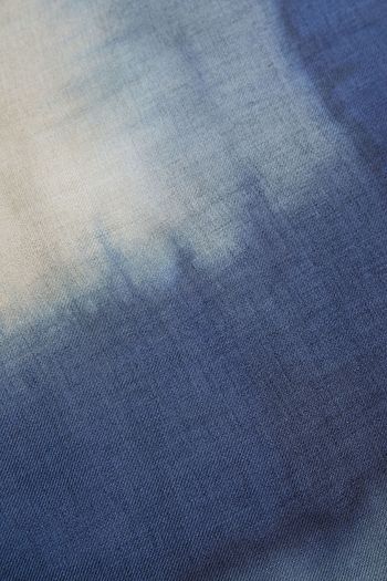 RAG & BONE Fringed tie-dyed modal and wool-blend twill scarf