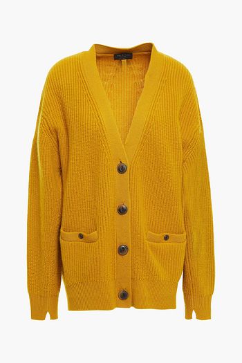 RAG & BONE Ribbed cashmere cardigan