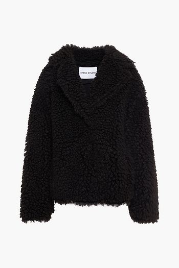 STAND STUDIO Faux shearling jacket