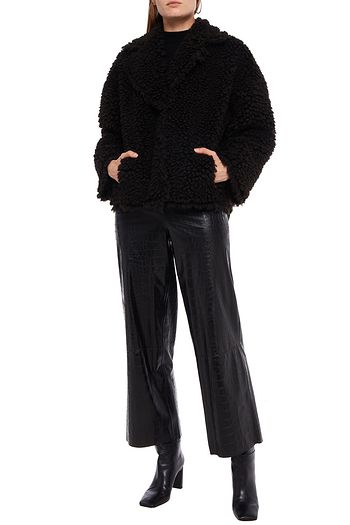 STAND STUDIO Faux shearling jacket
