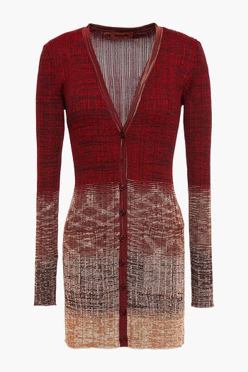 MISSONI Ribbed-knit cardigan