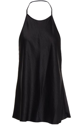 ALEXANDERWANG.T Open-back satin halterneck top