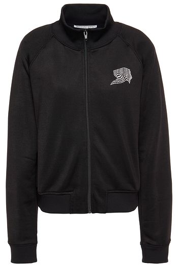 ALEXANDERWANG.T Printed French terry track jacket