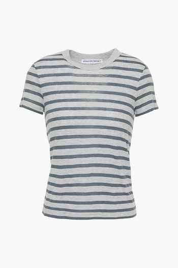 ALEXANDERWANG.T Striped jersey T-shirt