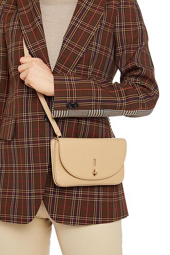 FURLA Pebbled-leather shoulder bag