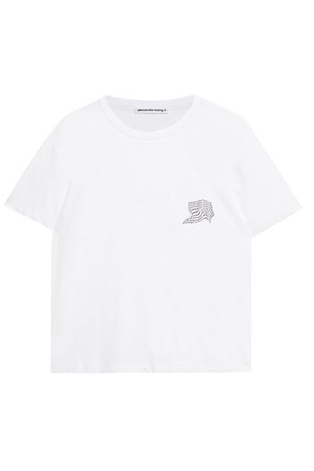 ALEXANDERWANG.T Printed cotton-jersey T-shirt
