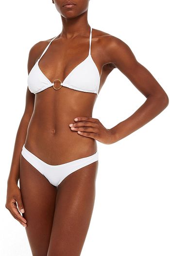MELISSA ODABASH Miami ring-embellished triangle bikini top
