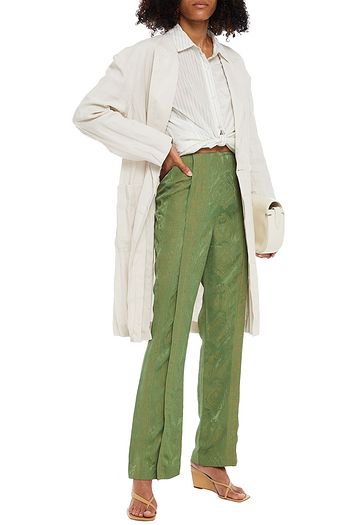 ACNE STUDIOS Bootcut-Hose aus Jacquard