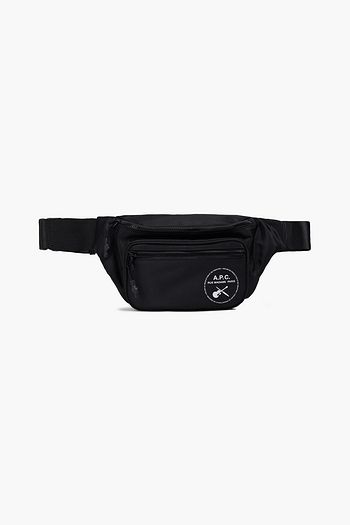 A.P.C. Printed canvas belt bag