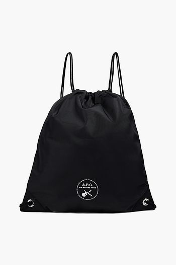 A.P.C. Printed canvas backpack