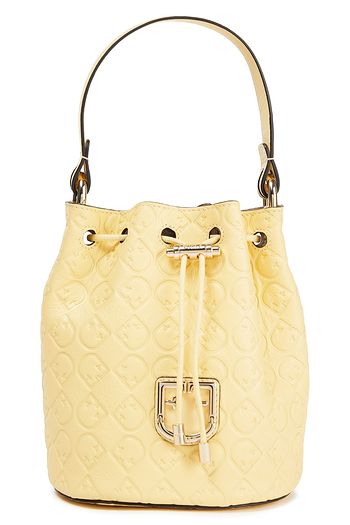 FURLA Embossed leather bucket bag