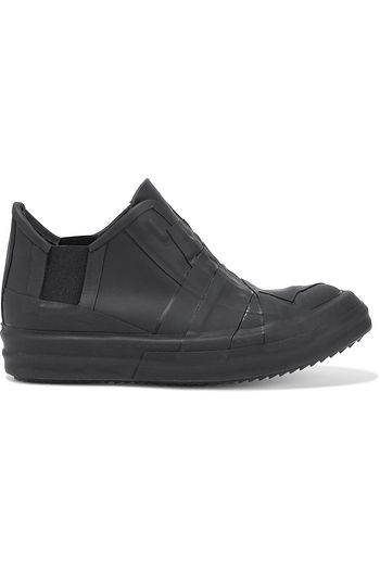 RICK OWENS Rubber slip-on sneakers