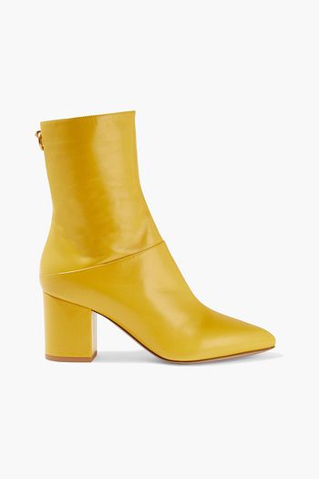 VALENTINO GARAVANI Ringstud leather ankle boots