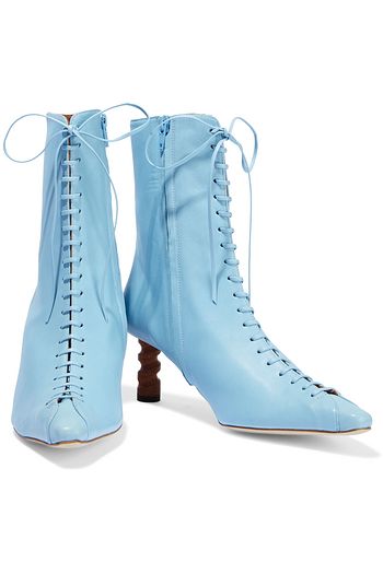 REJINA PYO Simone lace-up leather ankle boots
