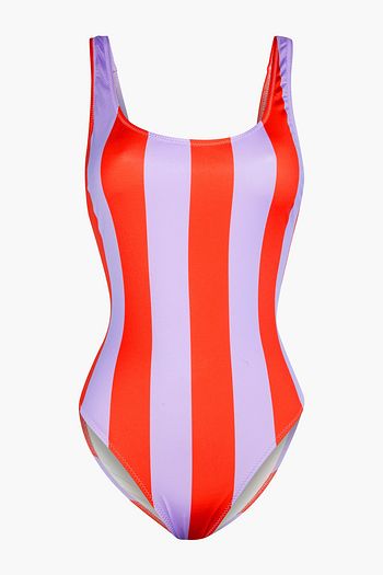 SOLID & STRIPED The Anne-Marie striped swimsuit