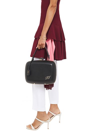 ROGER VIVIER Boite de Jour leather tote
