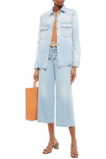 FRAME Heritage faded denim shirt