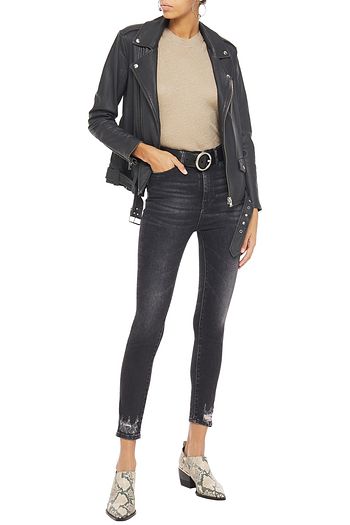 IRO Glippy leather biker jacket
