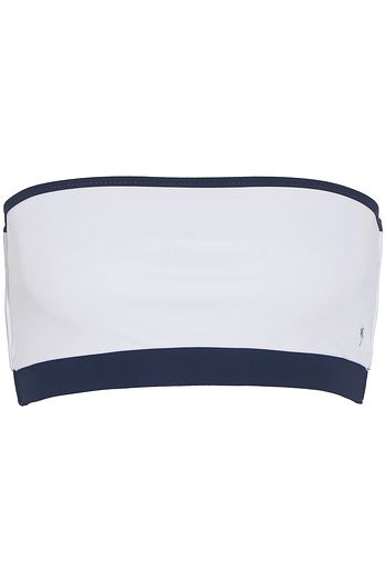 HEIDI KLEIN BB reversible cutout two-tone bandeau bikini top