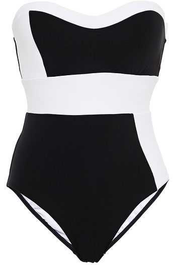 JETS AUSTRALIA BY JESSIKA ALLEN Classique two-tone bandeau swimsuit