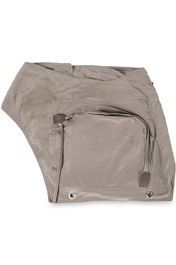RICK OWENS Crepe de chine belt bag
