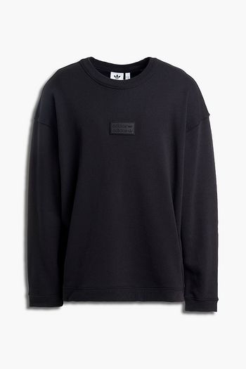 ADIDAS ORIGINALS French cotton-terry sweatshirt