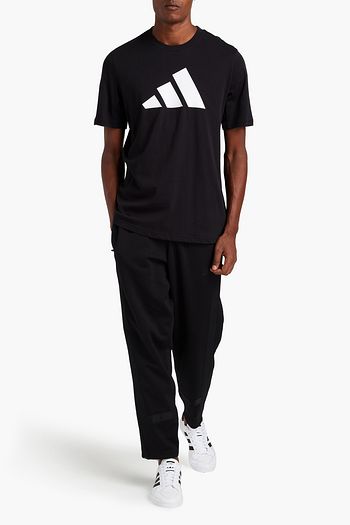 ADIDAS Logo-print organic cotton-jersey T-shirt
