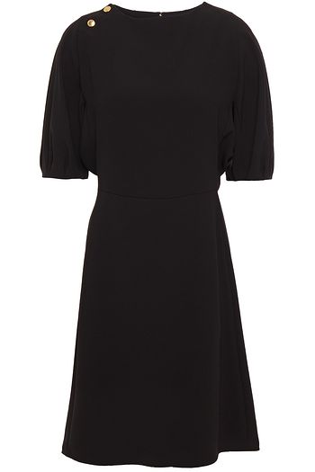 CHLOÉ Button-detailed crepe dress