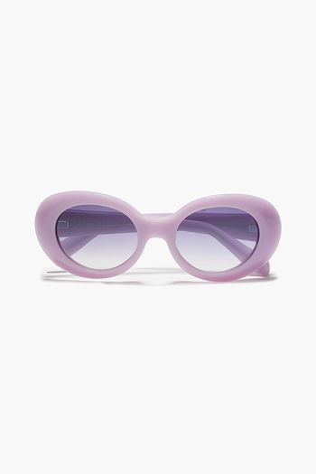 ACNE STUDIOS Oval-frame acetate sunglasses