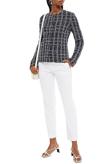 ST. JOHN Bouclé-tweed jacket