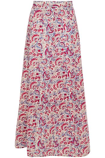 ANTIK BATIK Cherie printed cotton maxi skirt