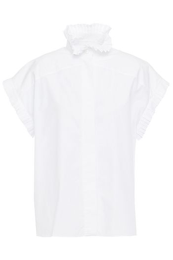 ALEXANDRE VAUTHIER Cotton-poplin top