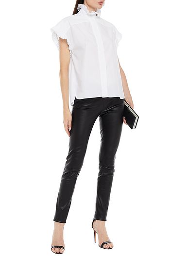 ALEXANDRE VAUTHIER Cotton-poplin top