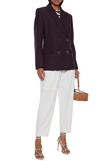 ZIMMERMANN Ladybeetle doppelreihiger Blazer aus Wolle