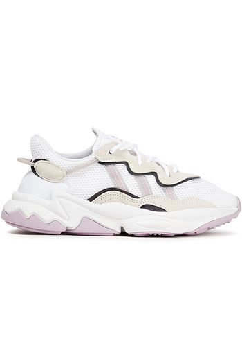 ADIDAS ORIGINALS Ozweego suede and mesh sneakers