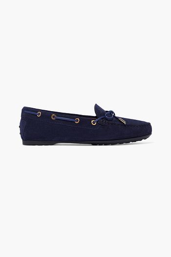 TOD'S Heaven Laccetto suede loafers