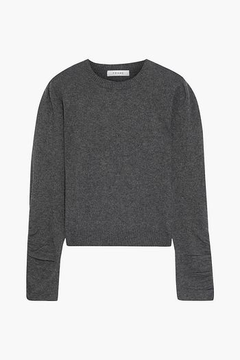 FRAME Gabby ruched cashmere sweater
